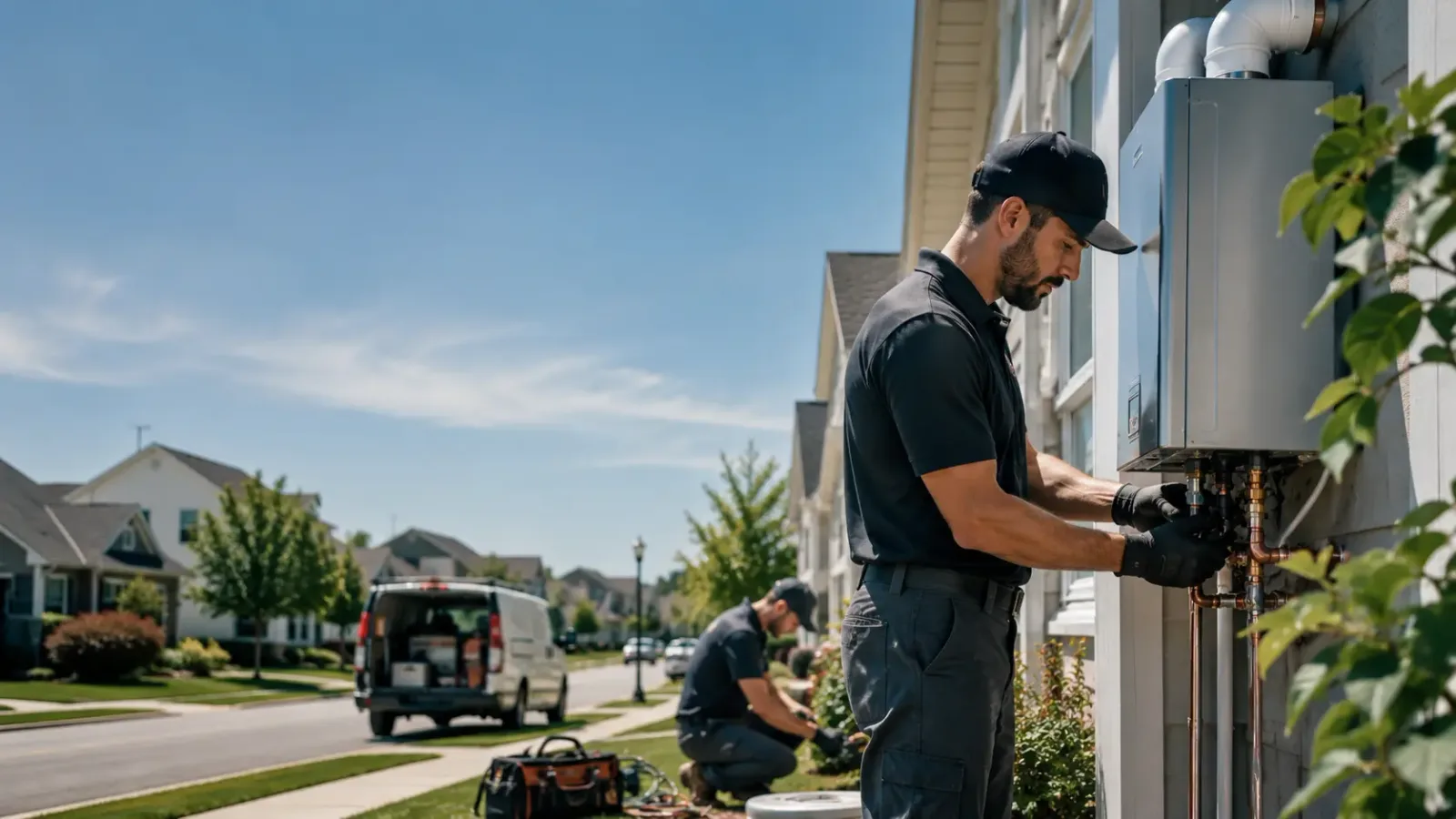 Tankless Water Heater Installation in Encino, TX